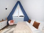 Schlafzimmer - Ferienwohnung mit 2 Schlafzimmern und Balkon zur Seeseite (S6) - Top-Hundeurlaub