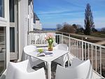 Balkon - Ferienwohnung mit 2 Schlafzimmern und Balkon zur Seeseite (S6) - Top-Hundeurlaub