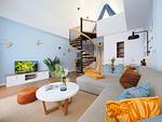 Wohnzimmer - Ferienwohnung mit 1 Schlafzimmer und Balkon (S7) - Top-Hundeurlaub