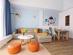 Wohnzimmer - Ferienwohnung mit 1 Schlafzimmer und Balkon (S8) - Top-Hundeurlaub
