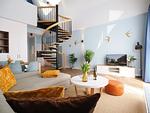 Wohnzimmer - Ferienwohnung mit 1 Schlafzimmer und Balkon (S8) - Top-Hundeurlaub