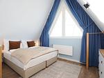 Schlafzimmer - Ferienwohnung mit 1 Schlafzimmer und Balkon (S8) - Top-Hundeurlaub