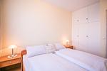 Nordseekante, Whg. 385 Schlafzimmer - Ferienwohnung Nordseekante, Whg. 385 - Top-Hundeurlaub