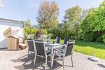 Haus Hinnerk, Whg. 1, Terrasse - Ferienwohnung Haus Hinnerk, Whg. 1 - Top-Hundeurlaub