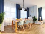 Wohnzimmer - Ferienwohnung mit 2 Schlafzimmern und Terrasse (S21) - Top-Hundeurlaub