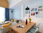 Wohnzimmer - Ferienwohnung mit 1 Schlafzimmer und Balkon (S3) - Top-Hundeurlaub