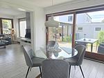 DHH für 5 Pers. in Dahme, 300 m zum Deich & Hundestrand, Kaminofen, Whirlwanne, Infrarotsauna, eingezäunter Garten - Top-Hundeurlaub