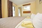 Schlafzimmer - Ostseetraum 03 - Aquamarin - Top-Hundeurlaub