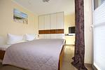 Schlafzimmer - Ostseetraum 03 - Aquamarin - Top-Hundeurlaub