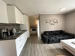 Küche / Küchenzeile - Ferienwohnung Hauke-Haien im Reetdachhaus Bongsiel - Top-Hundeurlaub