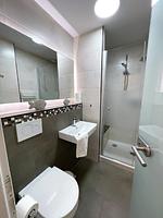 Badezimmer - Ferienwohnung Hauke-Haien im Reetdachhaus Bongsiel - Top-Hundeurlaub