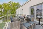 Balkon - Ferienwohnung Ankerplatz - Top-Hundeurlaub