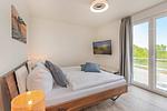 Schlafzimmer - Ferienwohnung Ankerplatz - Top-Hundeurlaub