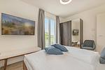 Schlafzimmer - Ferienwohnung Ankerplatz - Top-Hundeurlaub
