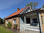 Historisches Schwedenhaus Hus Målen in Berga in Småland – Außenansicht - Hus Målen - Top-Hundeurlaub