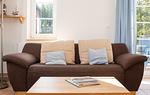 Sofa der Ferienwohnung Koje - Koje - Hüs in Lee - Top-Hundeurlaub