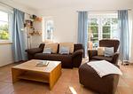 Wohnbereich der Ferienwohnung Koje - Koje - Hüs in Lee - Top-Hundeurlaub