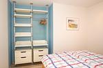 Schrank in Schlafzimmer der Koje - Koje - Hüs in Lee - Top-Hundeurlaub