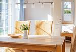 Essplatz in der Ferienwohnung Ausguck - Ausguck - Hüs in Lee - Top-Hundeurlaub