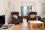 Wohnung Ausguck mit offener Tür zur Koje - Ausguck - Hüs in Lee - Top-Hundeurlaub