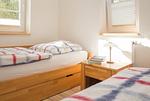 Zweites Schlafzimmer im Ausguck - Ausguck - Hüs in Lee - Top-Hundeurlaub