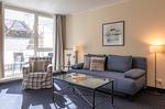 Ferienwohnung Deichperle Aparthotel Zingst - Wohnbereich Sitzecke - Deichperle - Top-Hundeurlaub