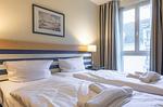 Ferienwohnung Deichperle Aparthotel Zingst - Schlafzimmer - Deichperle - Top-Hundeurlaub