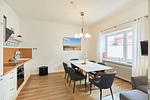 Küche / Küchenzeile - Haus Amelie - Ferienwohnung Grote Amelie - Top-Hundeurlaub