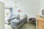 Schlafzimmer - Haus Nordstrand - Ferienwohnung 5 - Top-Hundeurlaub