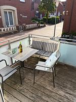 Terrasse - Villa Pirola - Ferienwohnung 1 - Top-Hundeurlaub