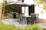 Terrasse - Haus: Terrasse, Meerblick - Top-Hundeurlaub