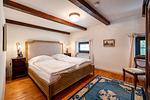 Schlafzimmer - Haus: Terrasse, Meerblick - Top-Hundeurlaub