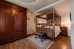 Schlafzimmer - Haus: Terrasse, Meerblick - Top-Hundeurlaub