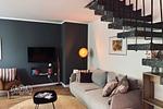 Wohnzimmer mit Schlafsofa - Apt. Prinzessin Cecilie | Zentral | Zimmerprinzen - Top-Hundeurlaub