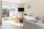 Wohnzimmer - Weststrand - Top-Hundeurlaub