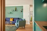 Wohnzimmer - Pidder Lyng Apartment 02 - Top-Hundeurlaub