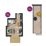 Grundriss - Pidder Lyng Apartment 10 - Top-Hundeurlaub