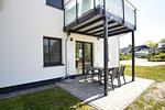 Terrasse - FeWo15-3: strandnah,Terrasse,Sauna,Pool - Top-Hundeurlaub