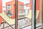 Bi de Kark, Balkon - Ferienwohnung Bi de Kark Büsum - Top-Hundeurlaub