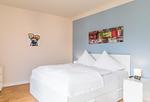 Bi de Kark, Schlafzimmer 1 - Ferienwohnung Bi de Kark Büsum - Top-Hundeurlaub