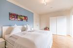 Bi de Kark, Schlafzimmer 1 - Ferienwohnung Bi de Kark Büsum - Top-Hundeurlaub