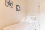 Bi de Kark, Schlafzimmer 2 - Ferienwohnung Bi de Kark Büsum - Top-Hundeurlaub
