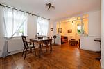 Wohnzimmer - FeWo Jasmund: Balkon, historischer Charme - Top-Hundeurlaub