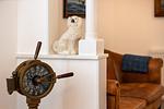 Dekoratives Detail - FeWo Jasmund: Balkon, historischer Charme - Top-Hundeurlaub