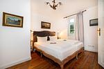 Schlafzimmer - FeWo Jasmund: Balkon, historischer Charme - Top-Hundeurlaub