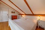 Schlafzimmer - FeWo Dwasiden: historischer Charme - Top-Hundeurlaub