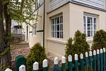 Fassade / Eingang - FeWo Dwasiden: historischer Charme - Top-Hundeurlaub