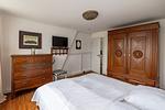 Schlafzimmer - FeWo Königsstuhl: Balkon, historischer Charme - Top-Hundeurlaub