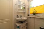 Badezimmer - Ferienhaus Küstenidyll Horst - Top-Hundeurlaub
