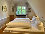 Schlafzimmer - Landhaus Sylt Glück - Top-Hundeurlaub